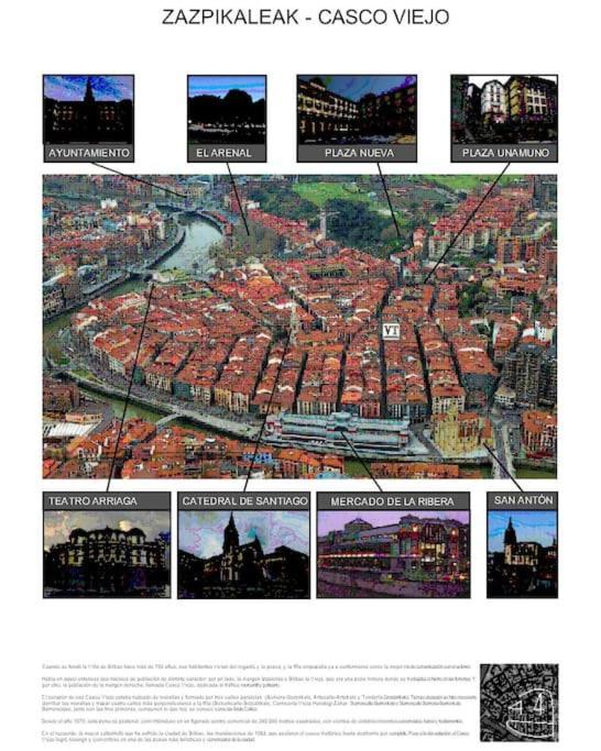 Artekale44 Daire Bilbao Dış mekan fotoğraf